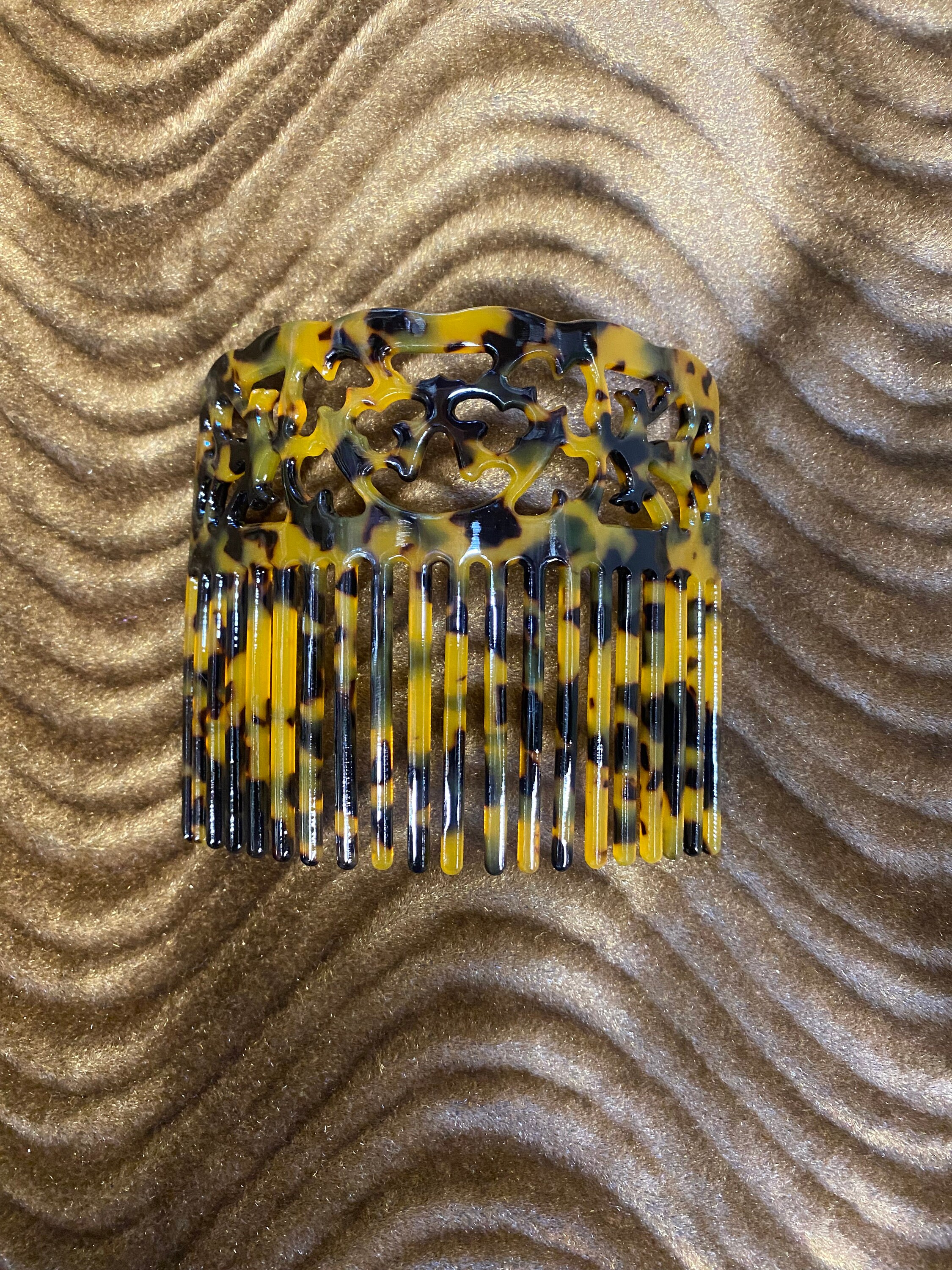 Shell Comb Design Polynesian Hair Combs , Acrylic Tortoise Shell Hair Combs, Featuring ...