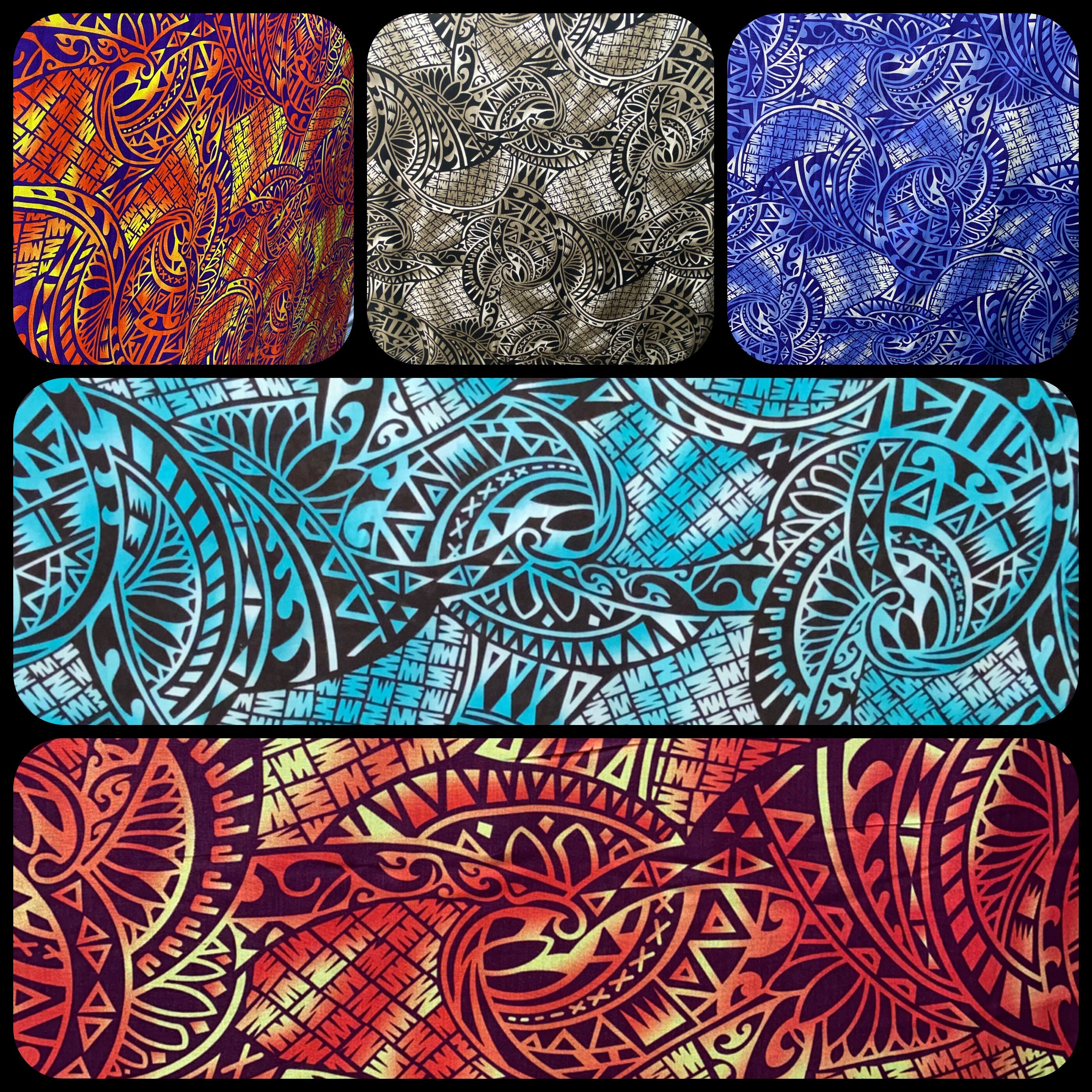 GTEX Collection Tribal Enchantment - Polynesian Fabric - Tribal