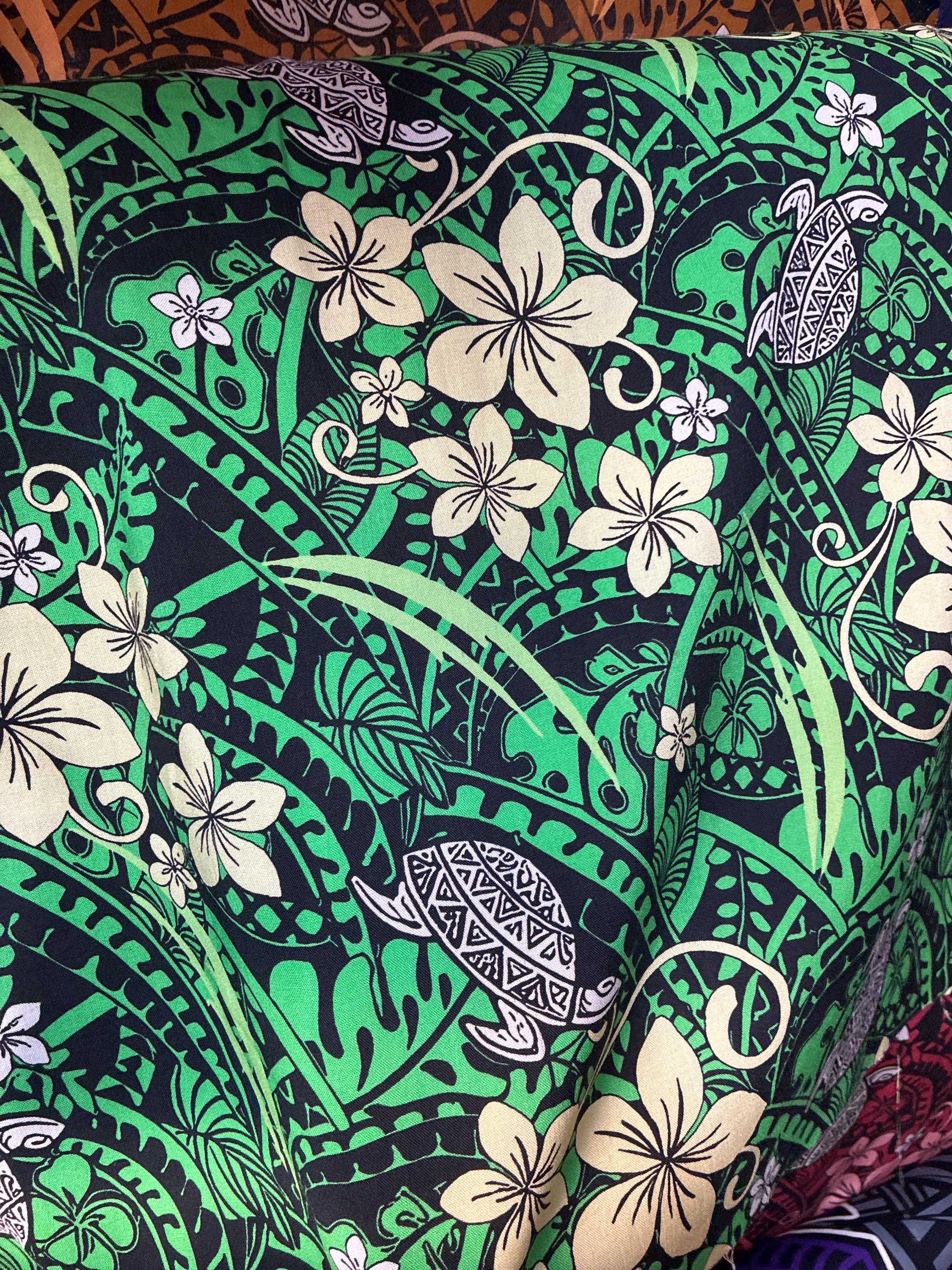 GTEX Collection: Tribal Enchantment - Polynesian Fabric - Turtle
