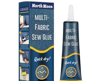 Multi-Fabric Sew Glue - Fabric Mending Glue - Special for clothes Jeans, Fabric Glue, Fabric Repair, Fabric Glue Adhesive 50 ML