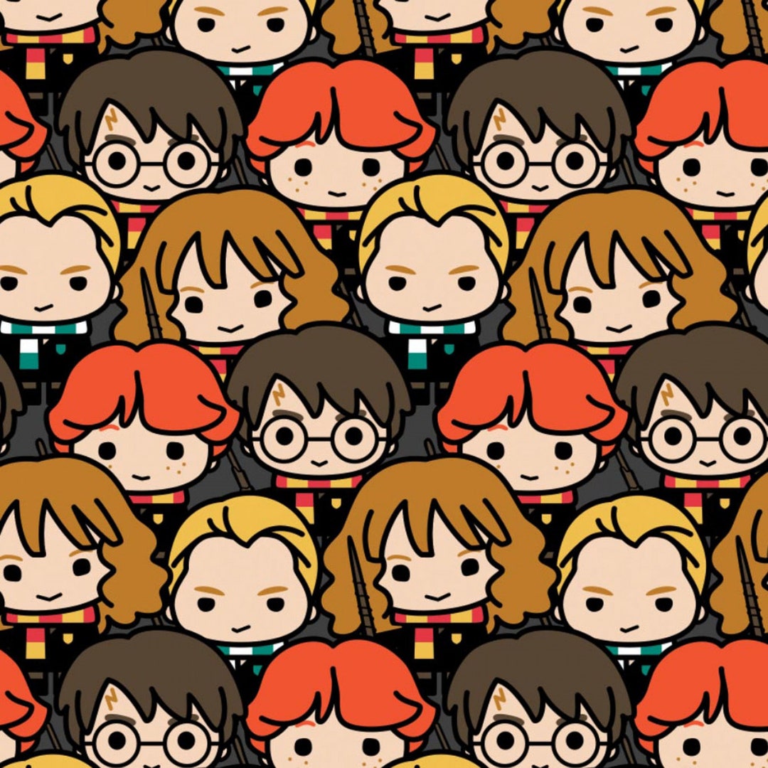 Dessin De Harry Potter Ron Et Hermione Kawaii Kawaii Harry Potter Ron Weasley Hermione Granger Jess 100% - Etsy Canada