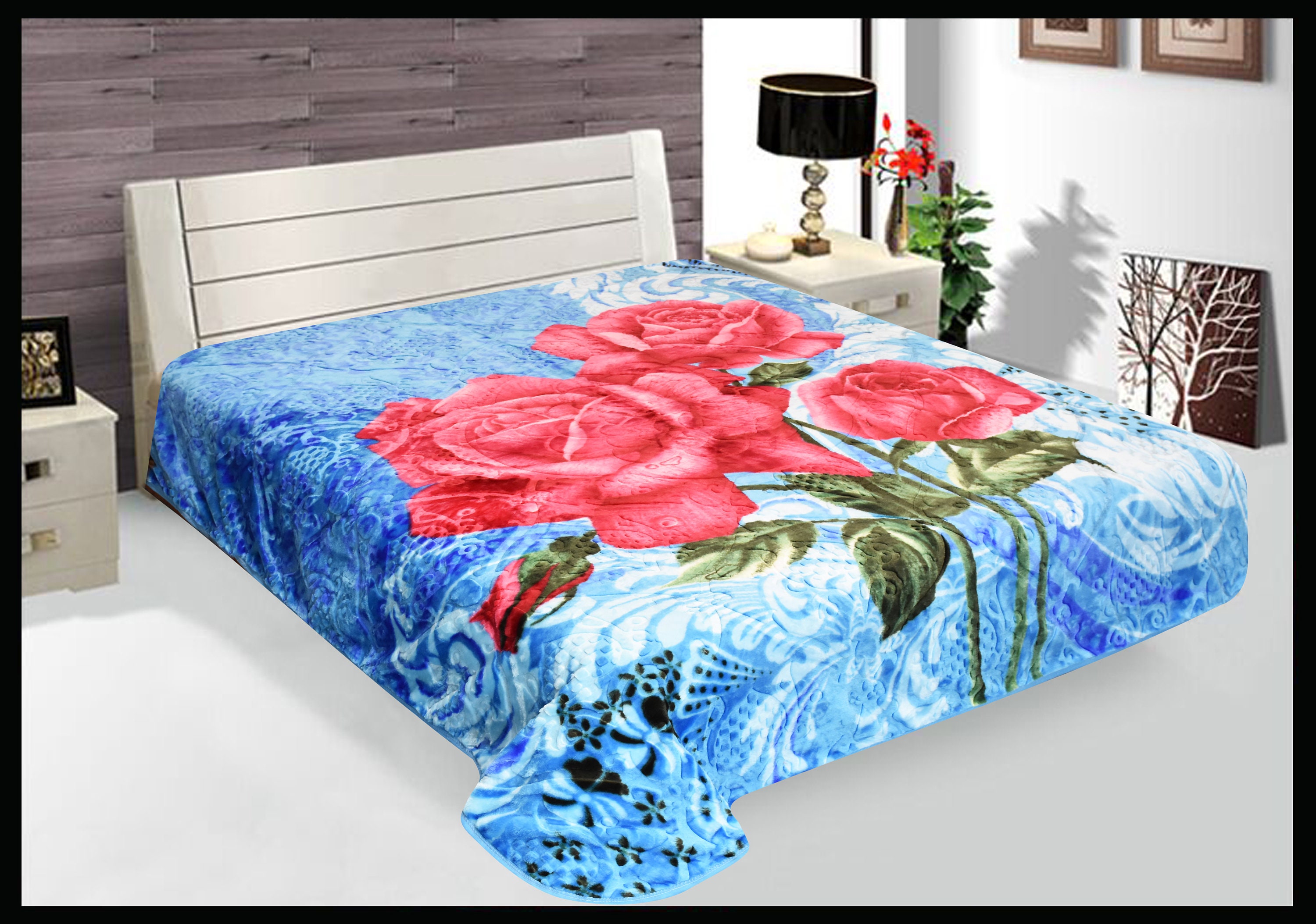 New Aloha Blanket by GTEX - 1-ply High Quality HD Design 3-D