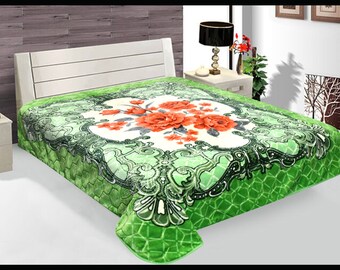 New Aloha Blanket by GTEX - 1-ply High Quality HD Design 3-D