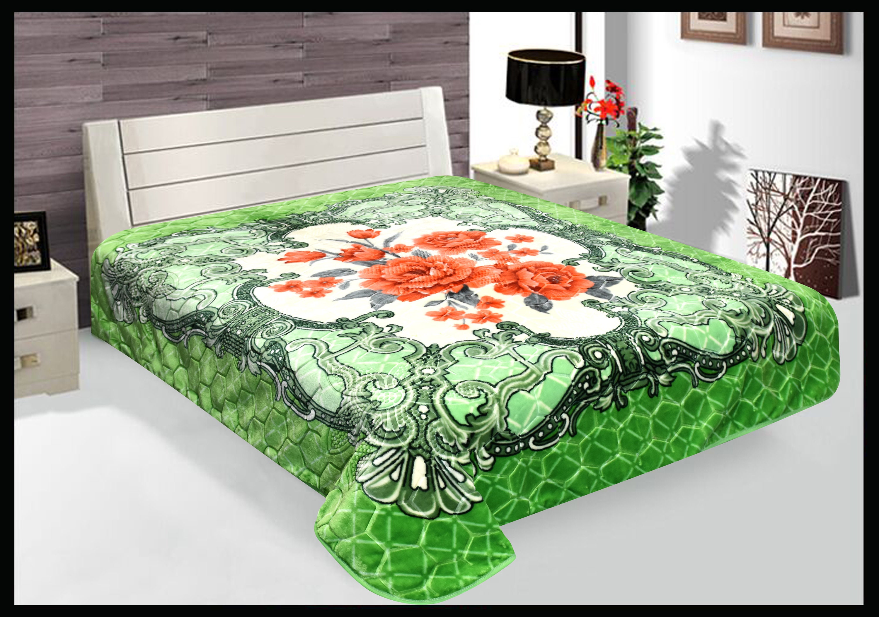 New Aloha Blanket by GTEX - 1-ply High Quality HD Design 3-D