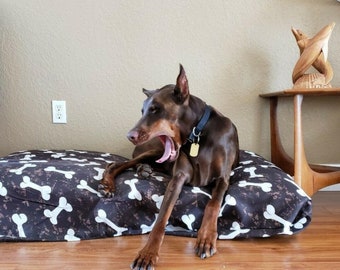 waterproof dog bed with removable cover