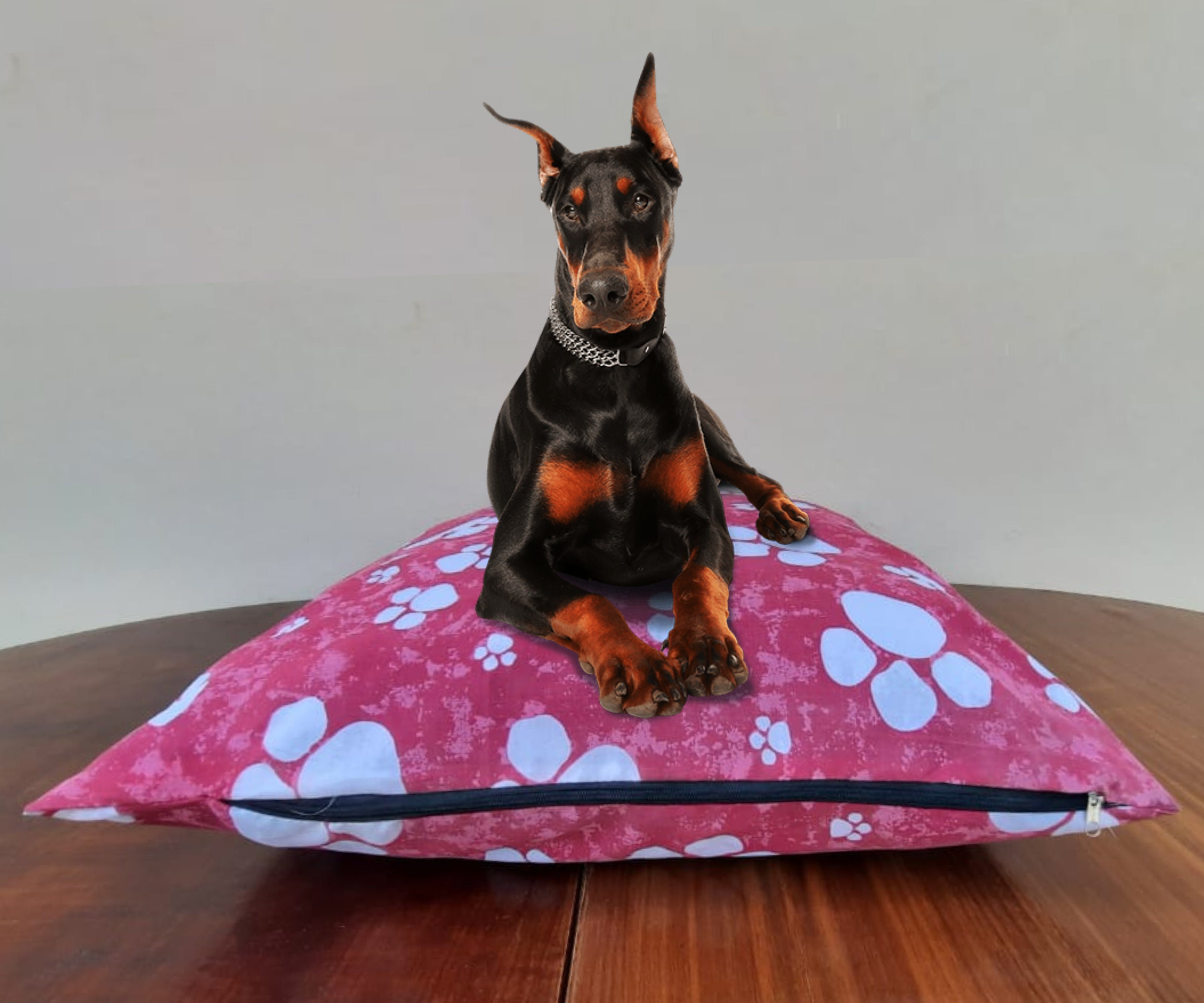 Removable Dog Bed Cover Easy Zipper Pet Crate Mat Cushion Etsy