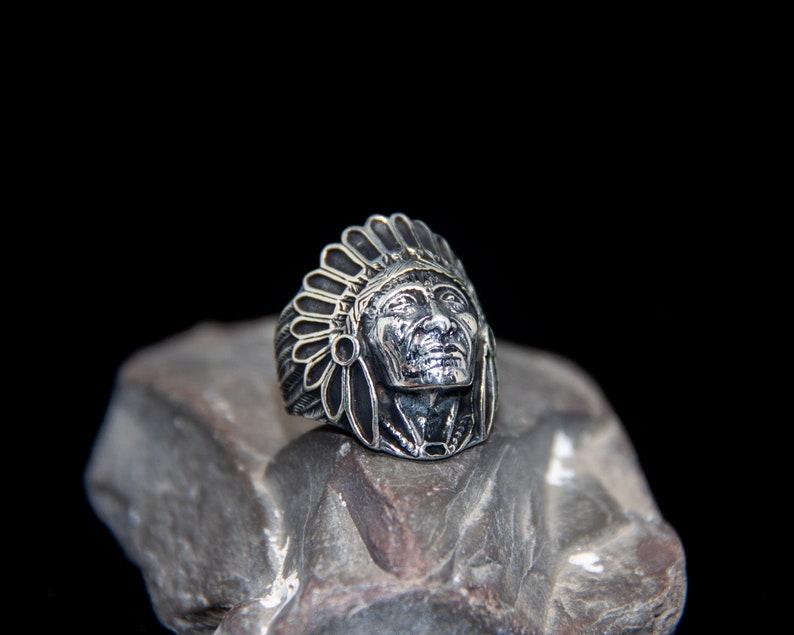 925 Sterling Silver Native American Mens Ring Indian Jewelry Etsy