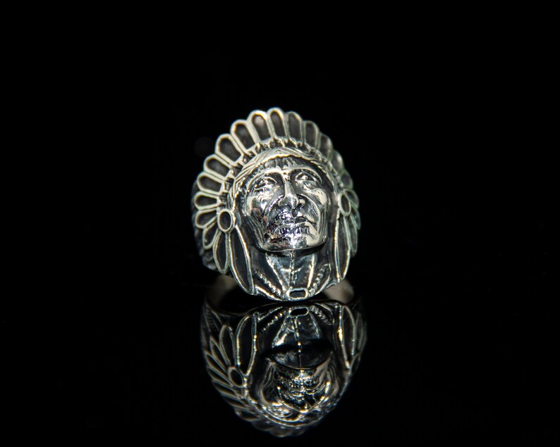 925 Sterling Silver Native American Mens Ring Indian Jewelry Etsy