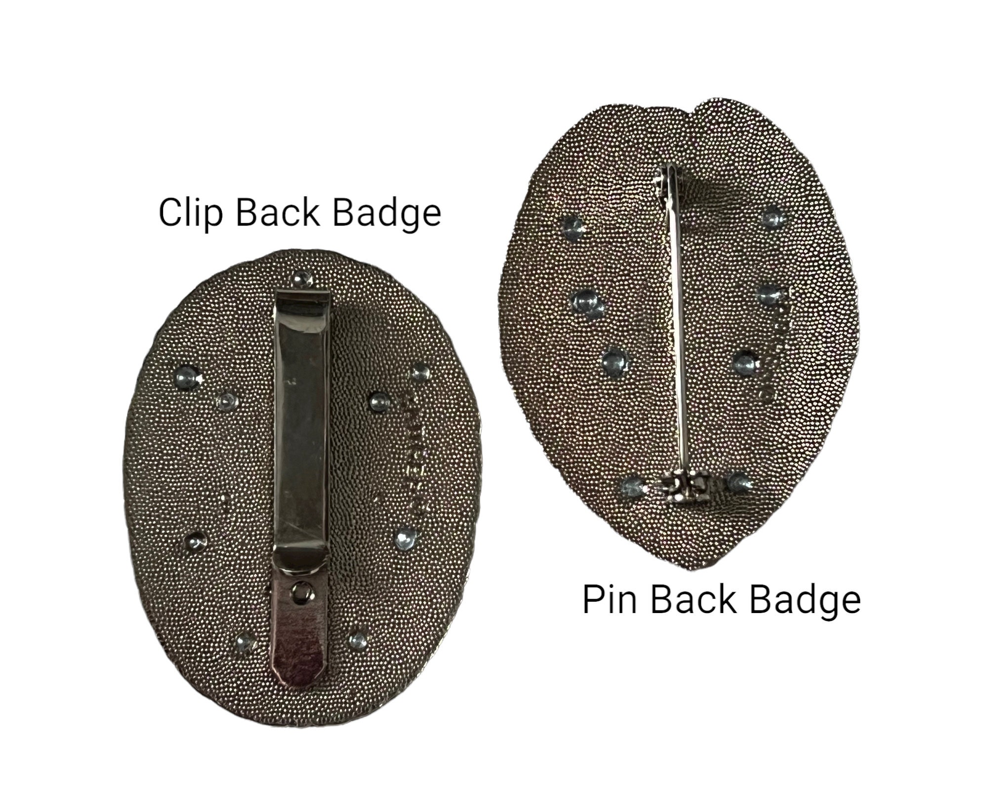 Genuine Leather Tri Fold Badge Holder Wallet Black, Police Badge Holder