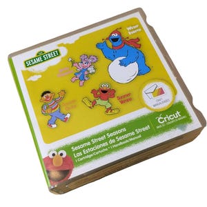 Cricut-patroon Sesamstraat Seasons Gloednieuw, verzegeld