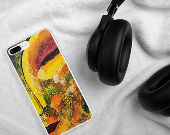 Sad Girl Tiger Eyes - iPhone Case