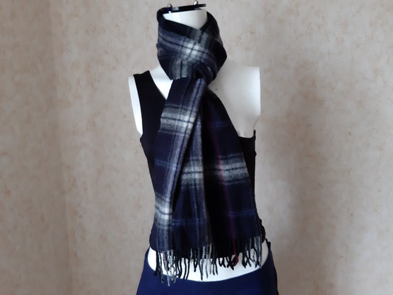 Cashmere scarf vintage. Scarves for women. Unisex… - image 1