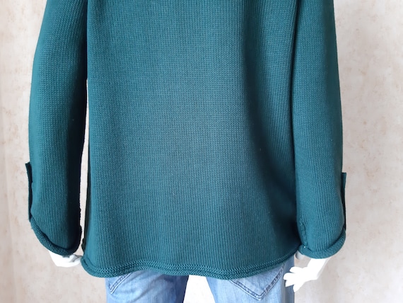 Vintage Betty Barclay Cardigan Vintage Green swea… - image 7