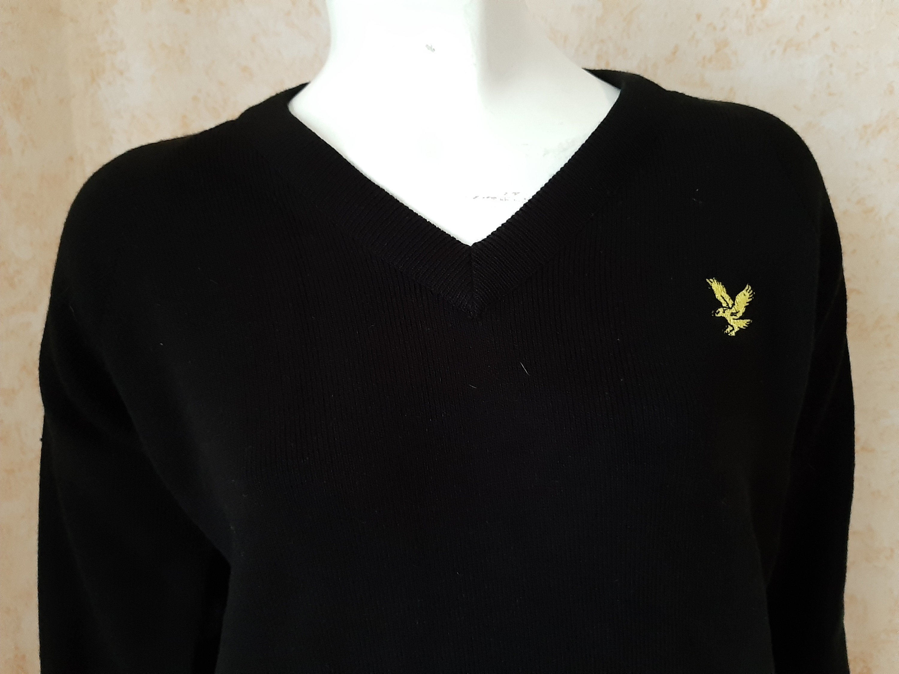 lyle and scott sweater zwart