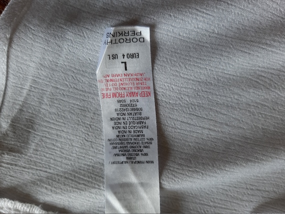 dorothy perkins white t shirt