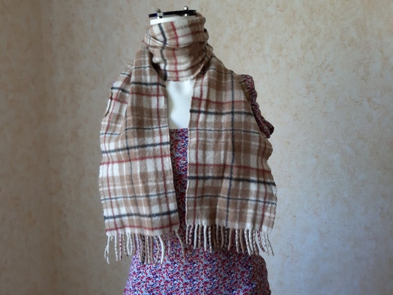 Cashmere scarf vintage. Scarves for women. Unisex… - image 1