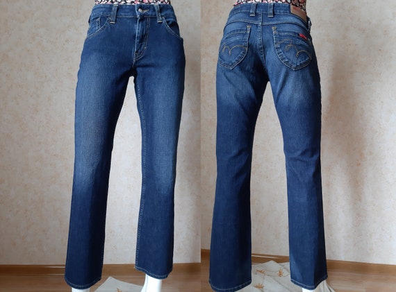 Vintage Jeans Blaue Damen Jeans Größe W29 L30 Jeanshose - Etsy.de