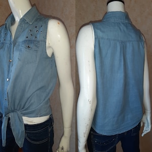 Vintage Itally Shirt Vintage Blue Shirt Cotton Shirt Women Shirt Tops Casual Hippie Clothes Boho Clothing Womens Clothing L size Shirt