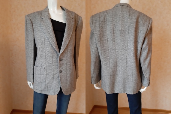 vintage wool blazer