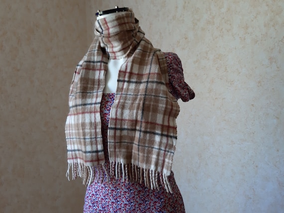 Cashmere scarf vintage. Scarves for women. Unisex… - image 5