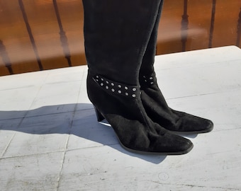 Stivaletto alla caviglia da donna in pelle scamosciata Jane Shilton, taglia 40 EU / 10 US / 8 UK.