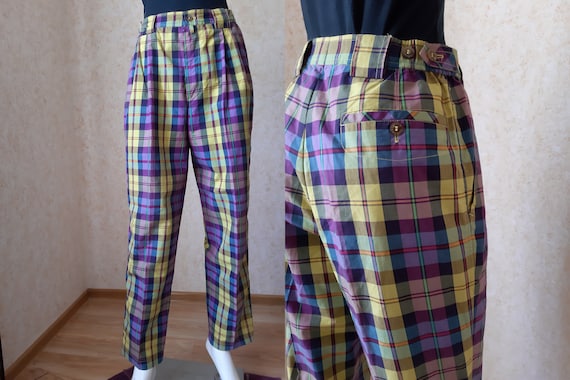 Vintage pants, SIze L US 12 pants Vintage Miss Hig