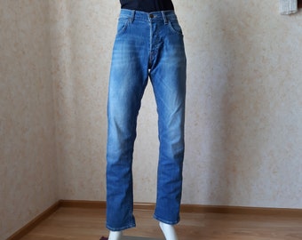 Vintage Classic Jeans, Men's Jeans, SIze W33 L32 Jeans Vintage High Waisted 90's denim Women's jeans