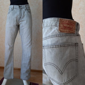 Vintage Classic Jeans 514 W33 L32 jeans, Straight leg Grunge 90&#39;s denim Women&#39;s Men&#39;s butts