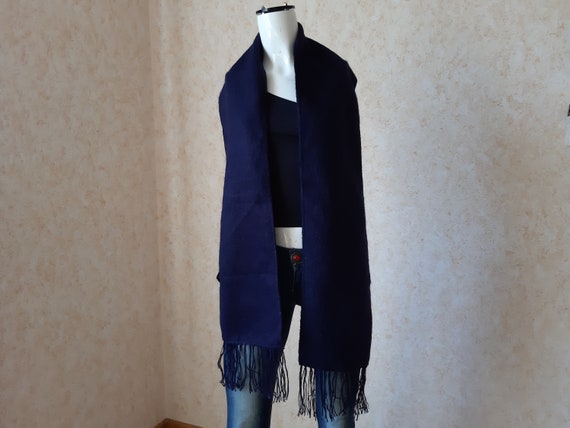 Alpaca scarf vintage. Scarves for women. Unisex S… - image 4