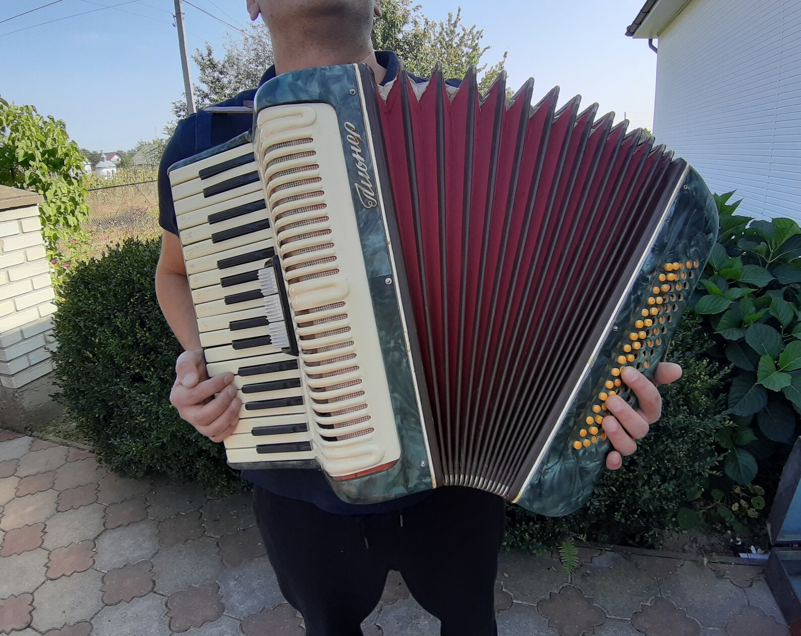 Ukraine Accordion PIONER 80 Bass Vintage USSR Accordion Made Etsy