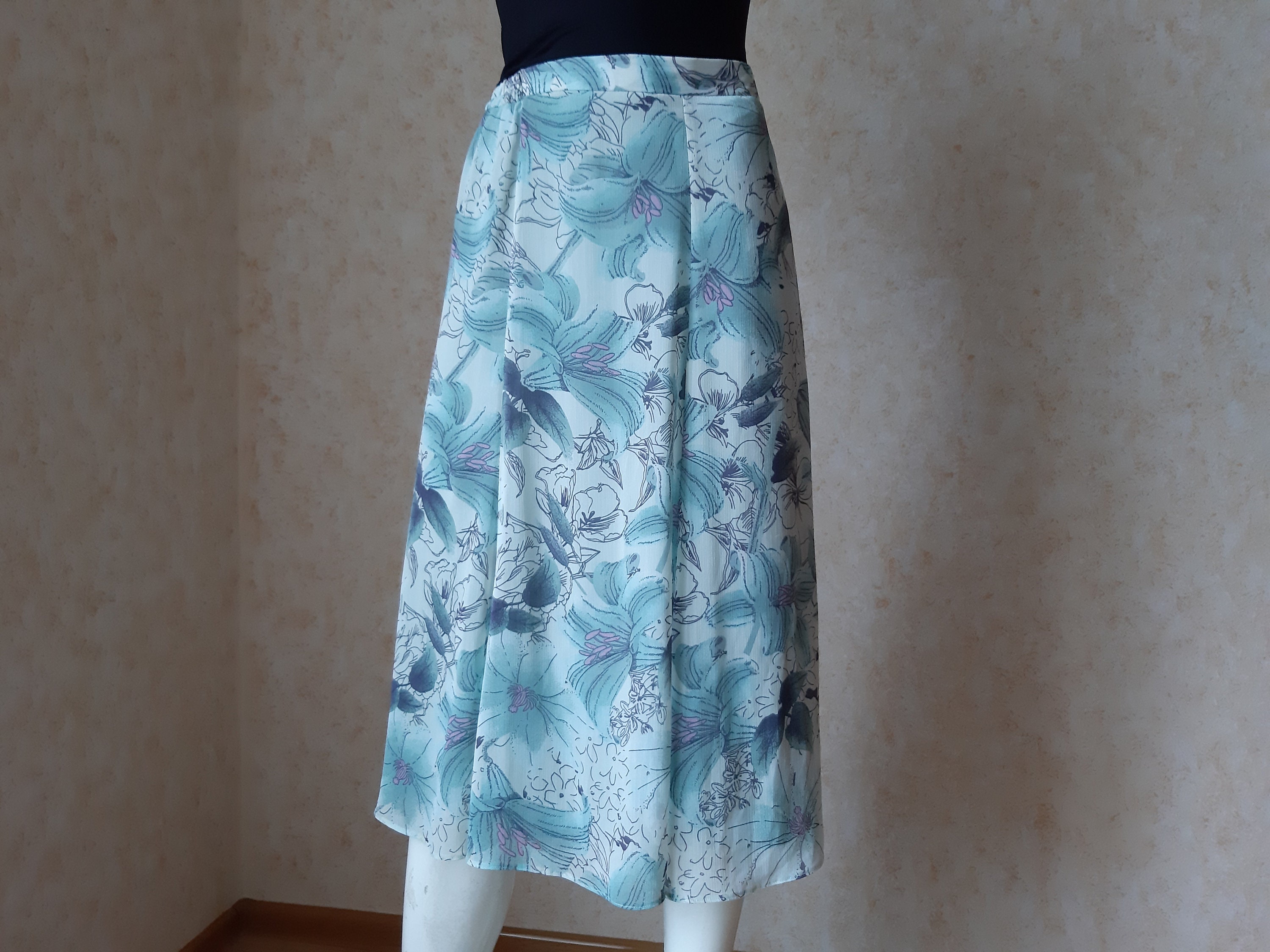 Debenhams top pvc skirt