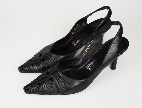 Vintage Salvatore Ferragamo slingbacks shoes Ferra