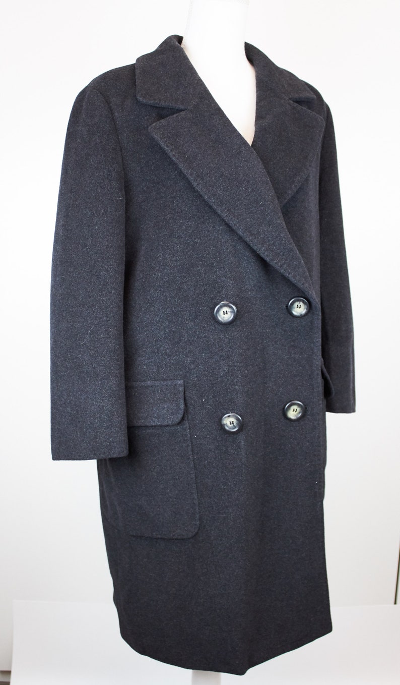 Vintage Sportmax by Max Mara Wool Cashmere Coat Double - Etsy