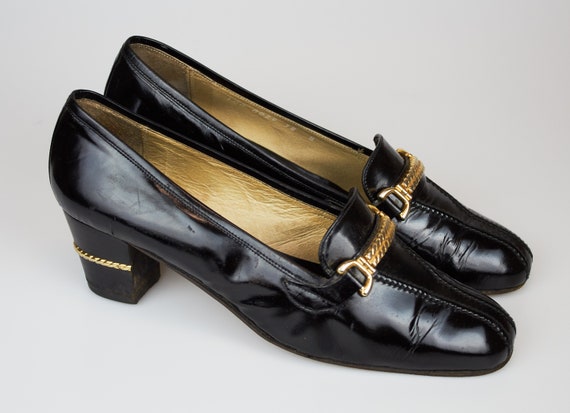 Vintage Gucci moccasins platform mules Gucci clogs