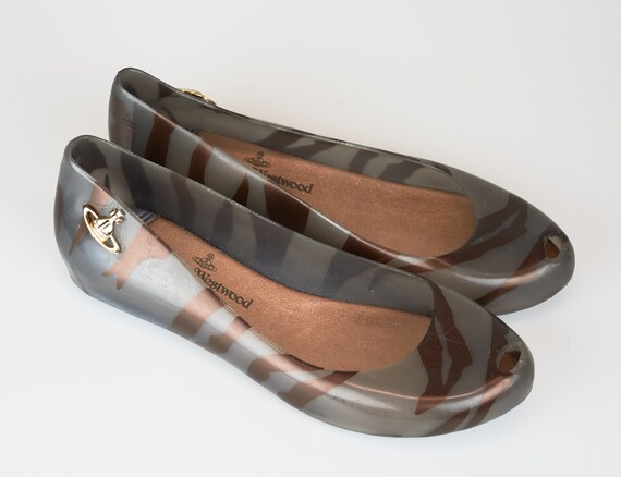 vintage Vivienne Westwood ballerinas open toe Vivi