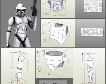 foam clone trooper armor templates