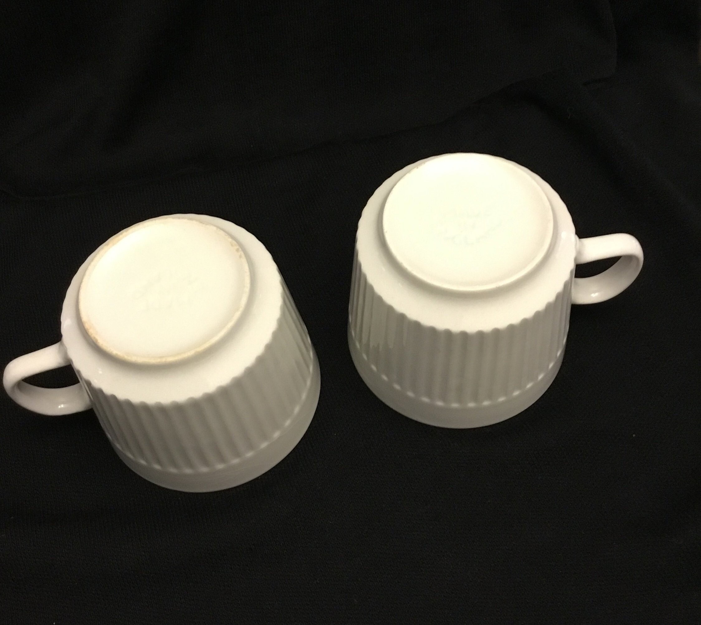 Johnson Brothers Athena Ironstone Cup and Saucer Set of 2 Etsy