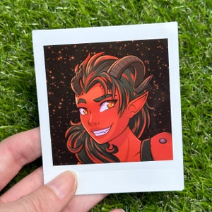 Our Fiery Friend: GENUINE Fuji Instax