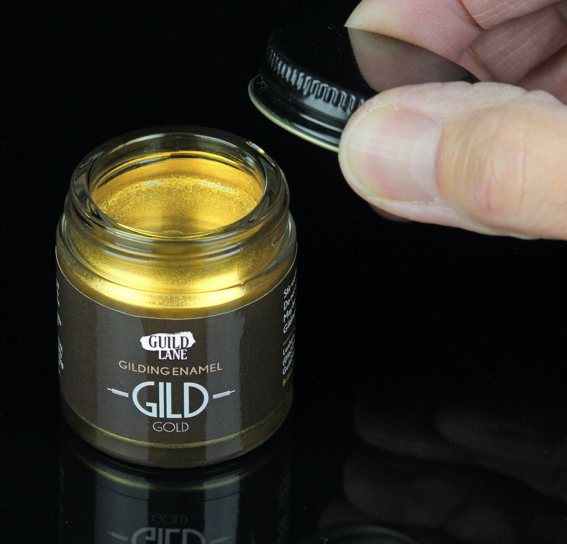 GILD Acrylic Gilding Enamel Paint GOLD by Guild Lane Etsy