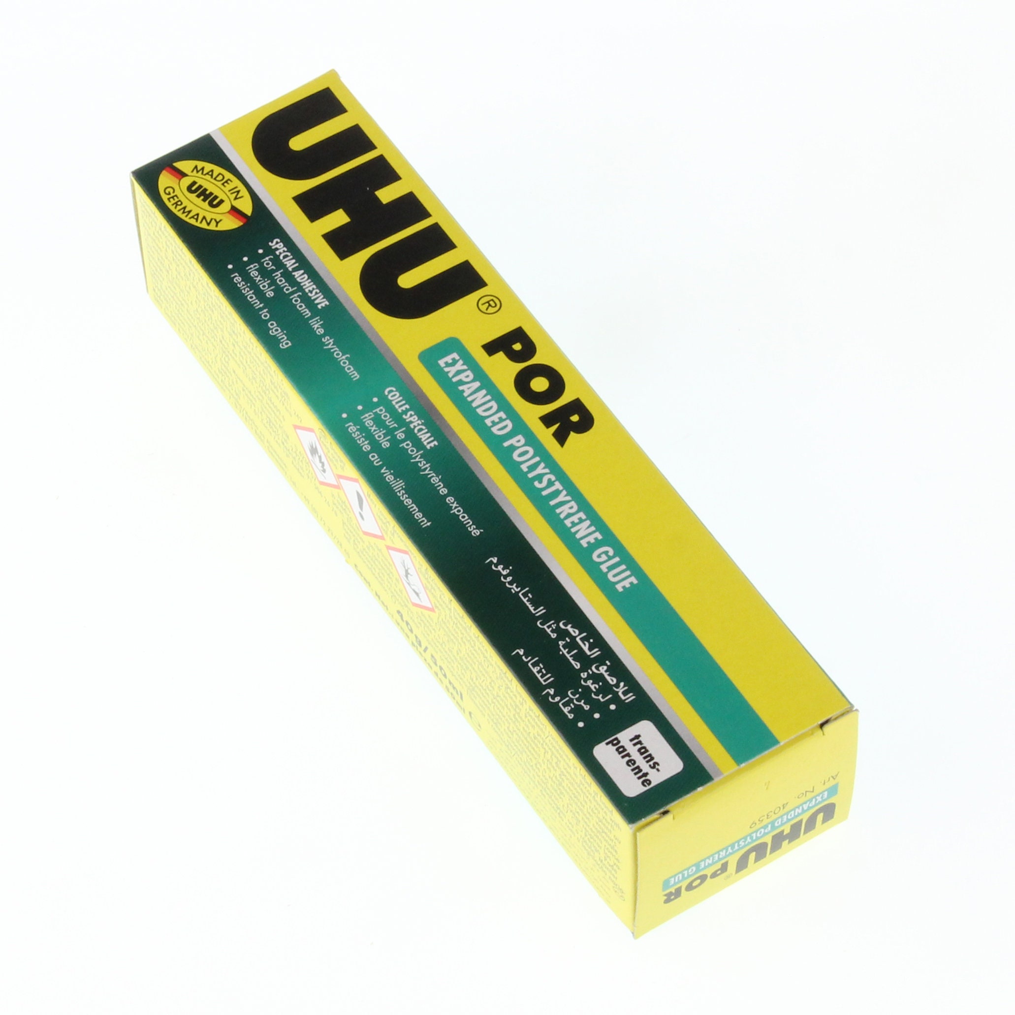 UHU POR Quick-setting Special Adhesive for Polystyrene 50ml 