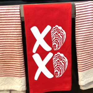 XO XO Red Tea Towel