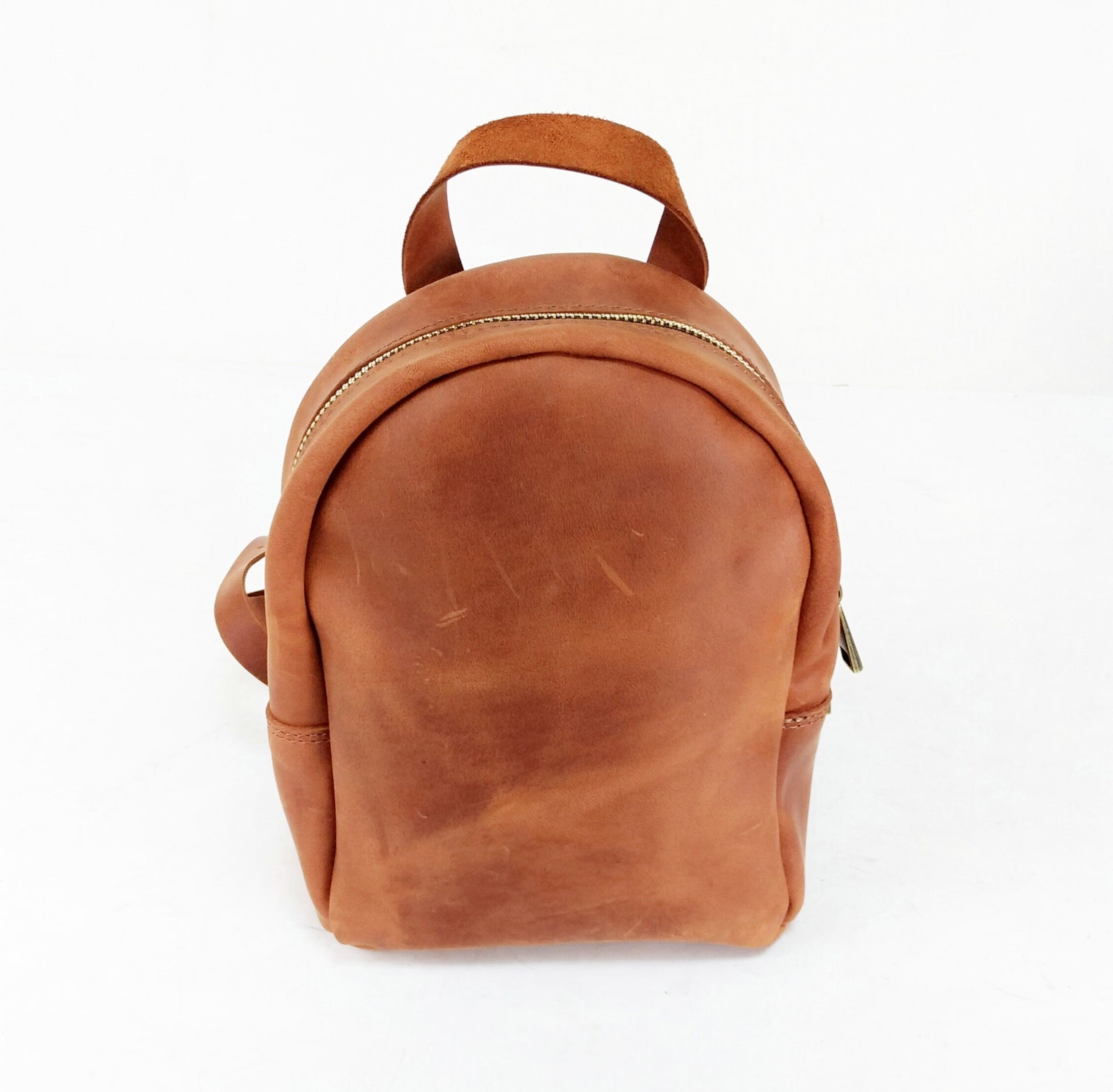 Small Leather Backpack / Leather Backpack / Leather Backpack Etsy