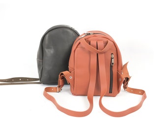 Small Leather Backpack, Leather Backpack, Leather Backpack Women, Women Leather Backpack, Leather Bag, Leather Bag Women
