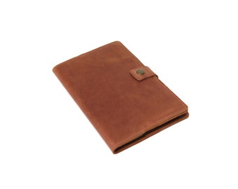 Couverture de planificateur heureux, Couverture de carnet en cuir, Couverture de carnet personnalisée, Couverture biblique en cuir, Couverture de carnet A6, Couverture de carnet A5