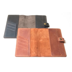 Couverture de carnet Hobonichi, Couverture de carnet en cuir, Couverture de livre en cuir, Couverture biblique en cuir, Couverture de carnet A6, Couverture de carnet A5, Couverture de livre