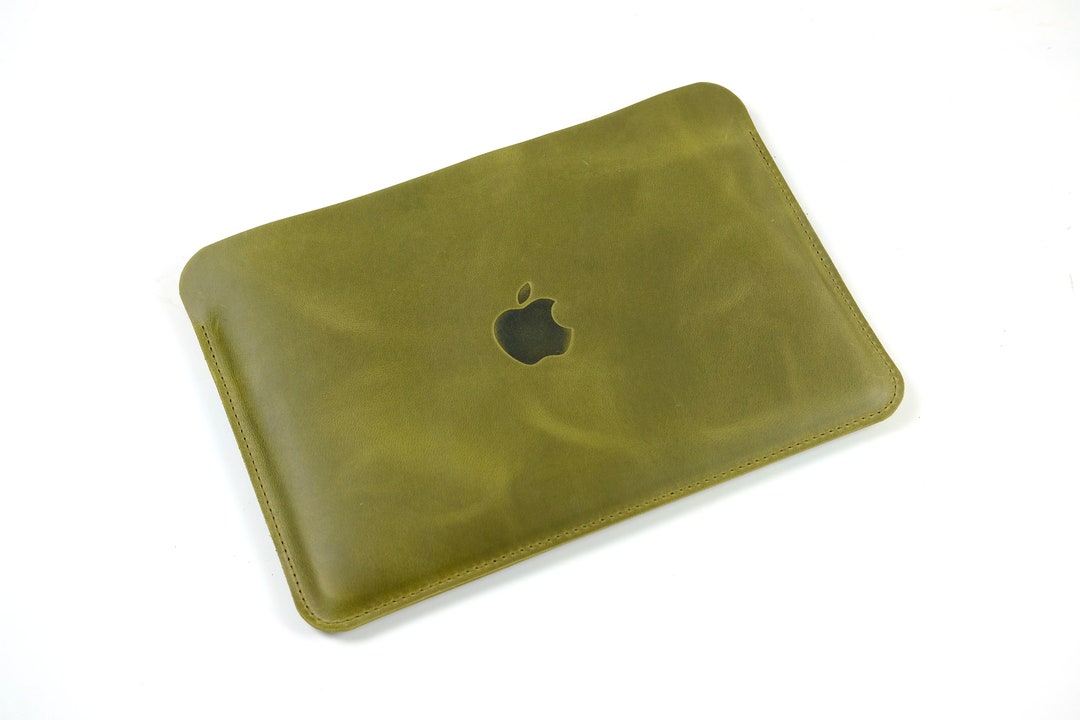 Leather Laptop Case, Personalized Laptop Case, Leather Laptop Sleeve