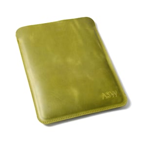 Leather laptop sleeve, Leather laptop case, Leather MacBook sleeve, Leather MacBook case, Custom laptop case, Personalized laptop case image 1