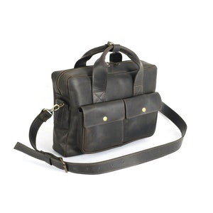 Leather Messenger Bag, Leather Messenger School Bag, School Messenger Bag, Student Messenger Bag, Shoulder bag, Leather Handbags