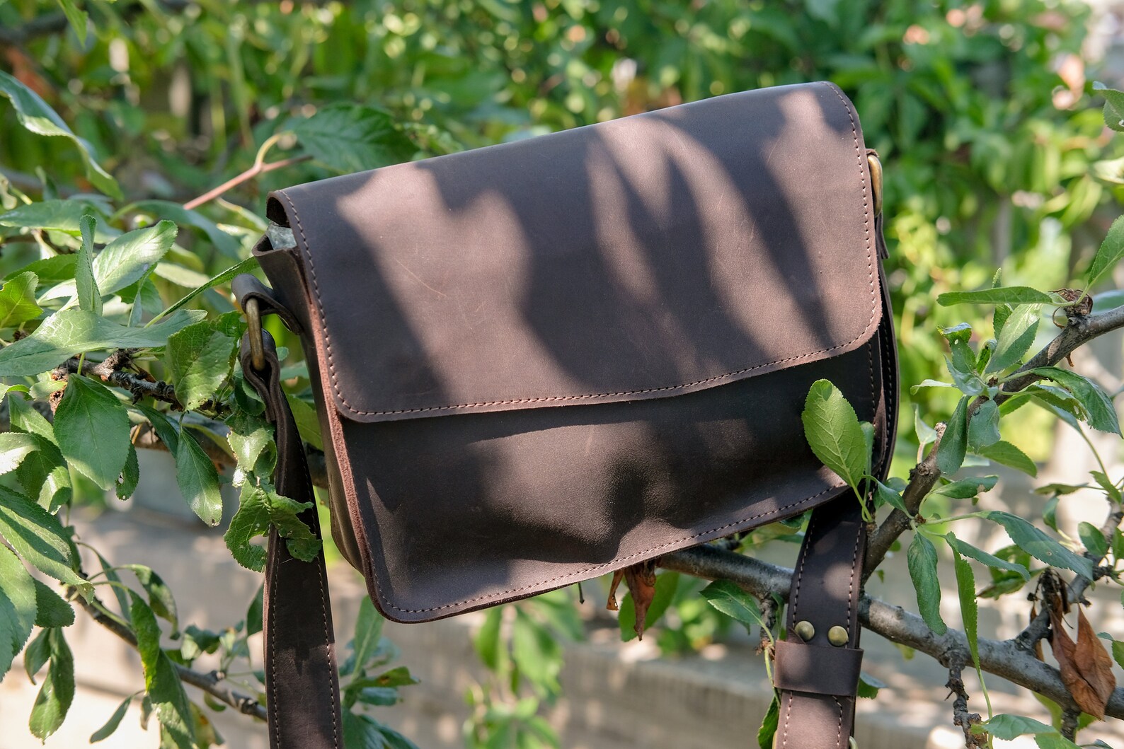 Small Leather Bag / Women Leather Bag / Leather Tote Bag / Etsy