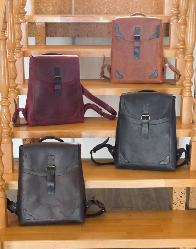 Leather Backpack Women Leather Laptop Backpack Leather Backpack Leather School Bag Leather Rucksack Leather Satchel Personalized